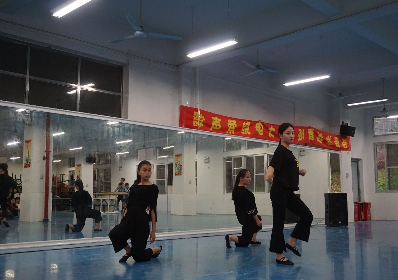 选手比赛中