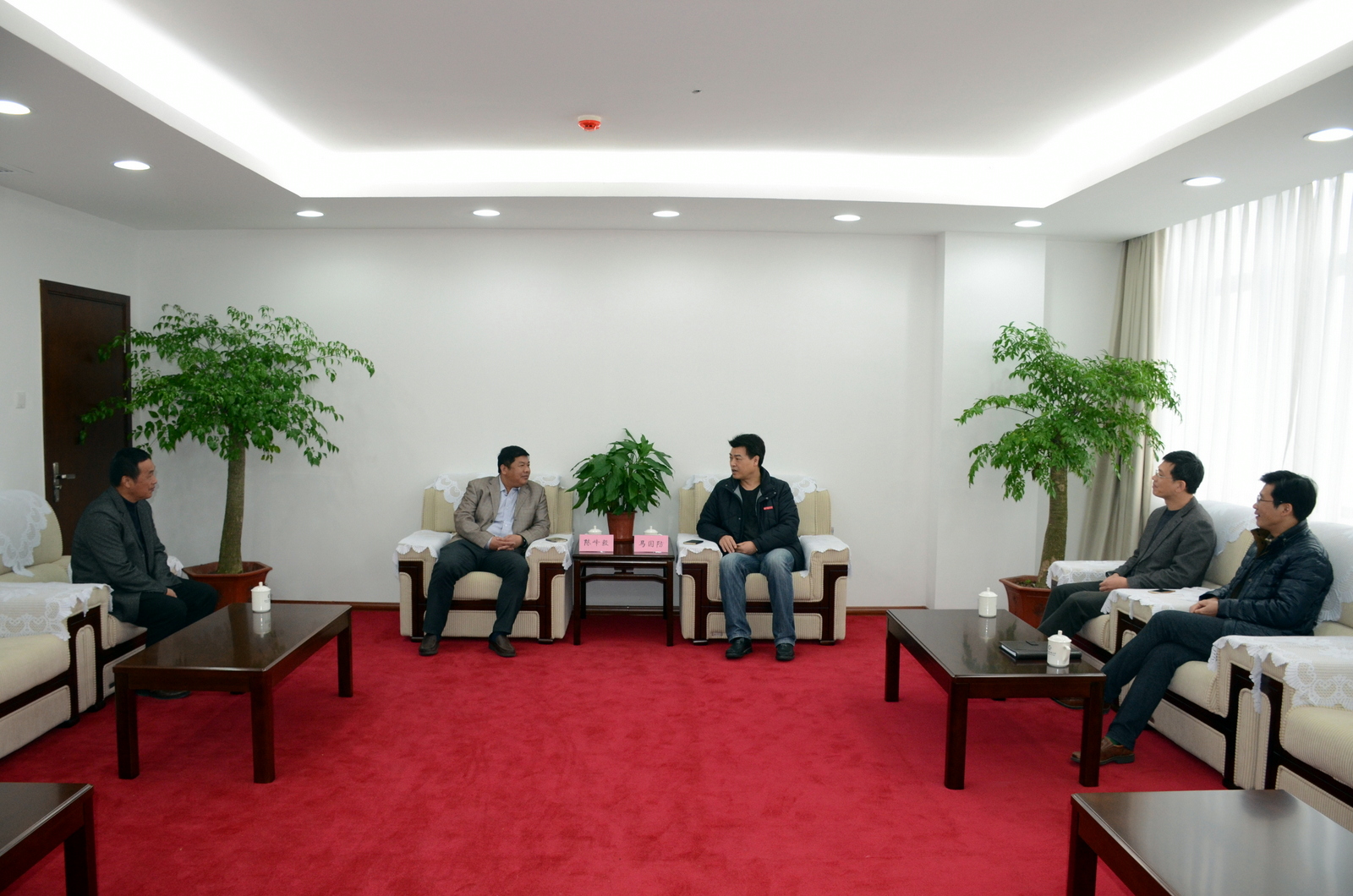 马国防会见将乐县客人